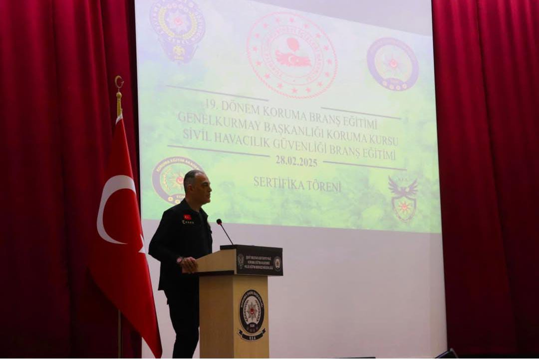 KORUMA BRANŞ EĞİTİMİ, GENELKURMAY BAŞKANLIĞI KORUMA KURSU VE SİVİL HAVACILIK GÜVENLİĞİ BRANŞ EĞİTİMİ SERTİFİKA TÖRENİMİZ GERÇEKLEŞTİRİLMİŞTİR.